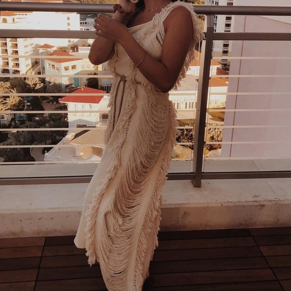 Maxi Cream colored Dress